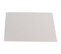 Elba Pocket Polypropylene Multipunched Top-opening 120 Micron Oblong A3 Clear Ref 203708 [Pack of 25]