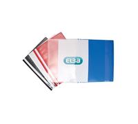 Elba Report Files With Front Cover Pocket A4 Assorted (Pack 25) 400055040