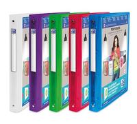 Elba Polyvision 100211066 Binder Polypropylene 8/10 Spine 3 cm Assorted Colours Pack of 18