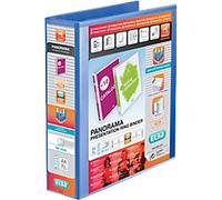 ELBA Presentation Binder A4 4 Rings Blue