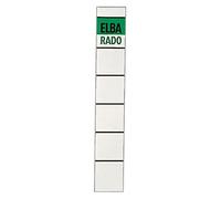 ELBA Rado 100420946 Spine Labels Pack of 10 Narrow and Short Self-Adhesive White