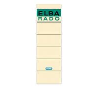 Elba Rado 100420953 Ring Binder Spine Labels, self-Adhesive, Short and Wide, Pac
