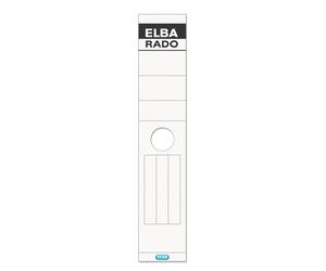 Elba Rado 100420958 Spine Labels for Suspension Folders Long Self-Adhesive for 8