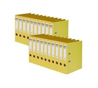 Elba “Rado Plast” Ring Binders A4 PVC A4, Narrow (20 Items) Schmal (20 Stück) Yellow