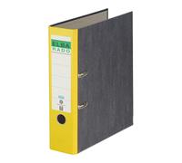 Elba Rado Ring Binder/Folder, Clouded Marble A4, Wide (1 Item) Yellow Black, Yel