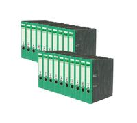 Elba Rado Ring Binder/Folder, Clouded Marble grün