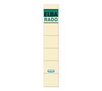 Elba Rado Short Self Adhesive Paper Spine Labels Chamois Pack of 10