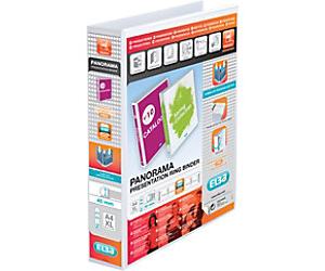 ELBA Ring Binder A4+ 2 Rings White Panorama