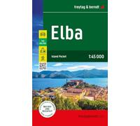 Elba Road and Leisure Pocket Map: Island Pocket, The Big Five, wasserfest und reißfest
