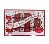 Elba RSW XM4653 Musical Whistle Christmas Crackers and Game, Box of 8, Multicolor, One Size