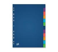 Elba School Life Divider A4XL Rewriteable 12 Positions Match