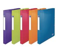 Elba School Life Pack of 10 Boxes of 25 mm Spine 24 x 32 cm Assorted Colours