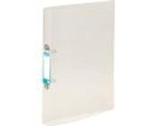 Elba Snap Frosted Ring Binder A4 Clear