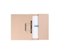 Elba Spring Pocket File Mediumweight Foolscap Buff (Pack of 25)