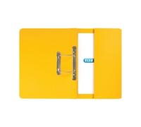 Elba Stratford Spring Pocket File Foolscap Yellow