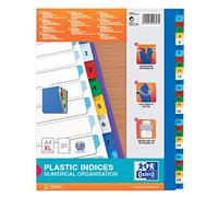 Elba StrongLine 100204822CO Register 1-31/31-PiecePlastic A4 XL Multi-Coloured