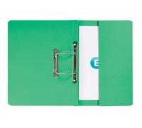 ELBA Strongline Spring Pocket Files, 36mm Capacity Foolscap Green - Pack of 25