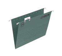 Elba Verticfile Ultimate Foolscap Suspension File Manilla 15mm V Base Green (Pack 50) 100331250