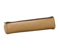 Elba Tote Natural Leather Round Beige Creme