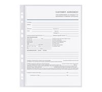 Elba Transparent pocket A4, PP A4 Transparent 100pc(s) filing pocket Transparent