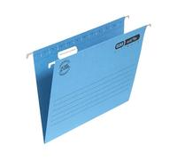 Elba Ultimate A4 Manilla Verticflex Suspension Files, V-Base, 240 gsm - Blue (Pack of 25)