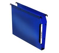 Elba Ultimate Polypropylene A4 Lateral Suspension Files, 30mm Base - Blue (Pack of 25)