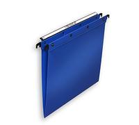 Elba Suspension File PP Foolscap Blue (Pack of 25) 100330370