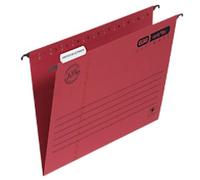 ELBA Vertical Flex Ultimate Suspension File V-Base 240 gsm Red Pack of 25