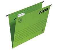 ELBA Vertical Suspension File 100331170 Foolscap V Base 240 gsm Green Paper Pack of 25