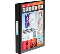 Elba Vision 25mm 2 O-Ring Presentation Binder A4 Black 100080891