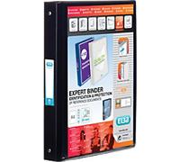 Elba Vision 25mm 4 O-Ring Binder PVC A4 Black 100080881