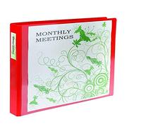 Elba Vision 30mm 4D-Ring Binder Oblong A3 Red 100080866 FINCHLEY Pen Free