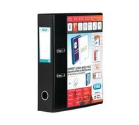 ELBA Vision Lever Arch File A4 70 mm Black Cardboard, PP (Polypropylene) Portrait