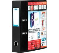ELBA Vision Wide Lever Arch File A4 70 mm Black Cardboard, PP (Polypropylene) Portrait
