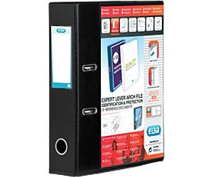 ELBA Vision Wide Lever Arch File A4 70 mm Black Cardboard, PP (Polypropylene) Portrait