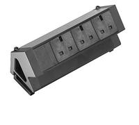 Elbe Inno Extension lead 3 ways, Desktop Socket, Power Strip with Surge protected, 1.5 m cable length, Metal Table Outlet suit for office, kitchen, worktop EL4103-UK…