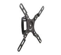 ELBE SP-1443-F Universal Fixed Wall Mount for TV 14''-43'' (Maximum Capacity 15 kg, vesa: 50x50, 75x75, 100x100, 150x150, 200x200) Black