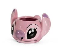 Elbenwald 3D Mugs - Various Designs 380 ml Ceramic (L, Lilo & Stitch - Angel)