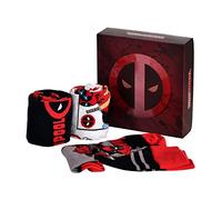 Elbenwald Deadpool Socks Set of 3 Various Designs in Gift Box