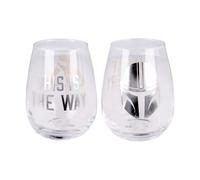 Elbenwald Set of 2 Glasses - Various Designs 510 ml (Star Wars The Mandalorian - Mandalorian)