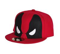 Elbenwald Snapback Cap Marvel Motifs such as Deadpool, Captain America Popper Bottle, Multicoloured, Deadpool, One Size