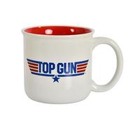 Elbenwald Top Gun Logo Mug White Ceramic