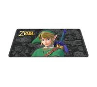 Elbenwald - XXL Gaming Mouse Mat with How to Train Your Dragon Super Mario & Zelda 80 x 35 x 0.4 cm Water-Repellent Non-Slip (Zelda)
