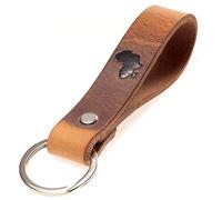 ELBERCRAFT Leather Keyring The Little Birthday Gift for Your Favourite People Woman or Man with Love Made in Germany, Africa, 12 cm