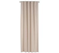 Elbersdrucke Clay 200770 Opaque Curtain with Concealed Tabs, 255 x 140 cm, Curtain for the Living Room, Bedroom, Kitchen, Hallway, Children's Room