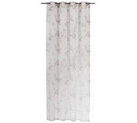 Elbersdrucke Kyoto 09 Decoration, Polyester, White/Beige, 255 x 140 cm