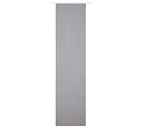 Elbersdrucke Lino 07 Curtain Panel Polyester Grey 245 x 60 cm