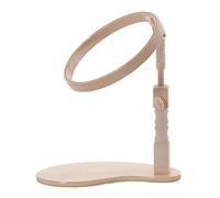 Elbesee 15 cm Wood Hoop seat Frame 6", Brown, 34 x 30 x 22 cm