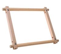 Elbesee 22 x 22cm Easy Clip Frame 9" x 9", Wood, Brown, 32 x 23 x 3.5 cm