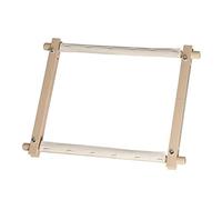 Elbesee 2H24R | Polished Hardwood Rotating 24in Tapestry/Embroidery Frame